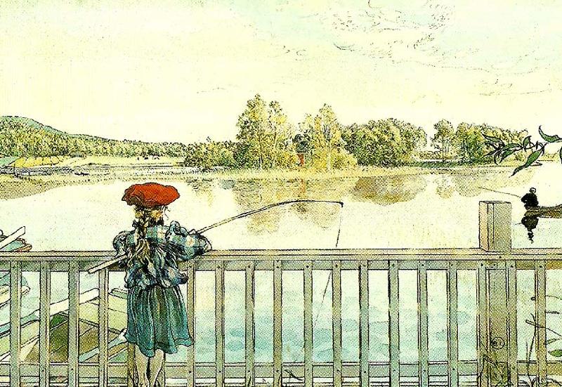 Carl Larsson lisbeth metar Germany oil painting art